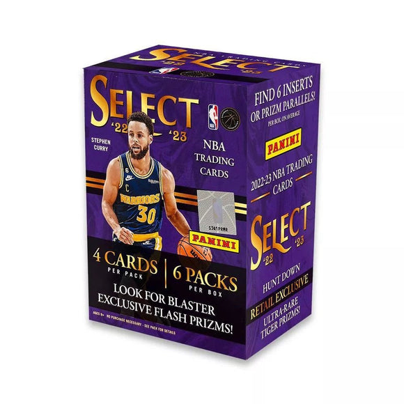 2022 - 23 Panini Select NBA Basketball Trading Card Blaster Box - Sports Integrity