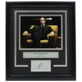 Al Pacino Framed 8x10 The Godfather Chair Photo w/ Laser Engraved Signature