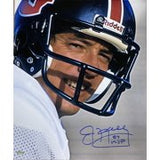 Jim Kelly Signed 16x20 Houston Gamblers USFL Photo 84 MVP Steiner Sports Holo