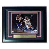 Allen Iverson Signed Framed 8x10 Philadelphia 76ers vs Kobe Bryant Photo JSA ITP