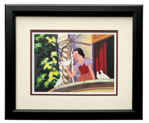 Snow White and the Seven Dwarfs Framed 8x10 Commemorative Balcony Photo