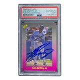 Ken Griffey Jr Signed Mariners 1989 Classic Baseball #193 Rookie Card PSA/DNA