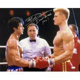 Dolph Lundgren Signed 16x20 Rocky IV Photo I Must Break You Inscribed JSA ITP - Sports Integrity