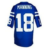 Peyton Manning Signed Colts Mitchell & Ness Throwback Football Jersey Fanatics - Sports Integrity