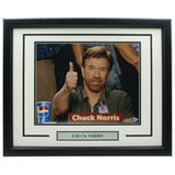 Chuck Norris Signed Framed 11x14 Dodgeball Photo BAS