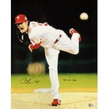 Cole Hamels Signed 16x20 Philadelphia Phillies Vertical Photo 08 WS MVP BAS ITP - Sports Integrity