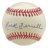 Rick Ferrell Red Sox Signed Official American League Baseball JSA AJ05502 - Sports Integrity