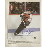 Mark Howe Signed 8x10 Philadelphia Flyers Photo JSA AL44174