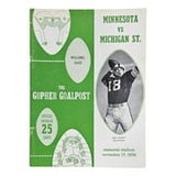 Michigan State vs Minnesota November 17 1956 Official Game Program - Sports Integrity