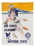 Air Force vs Western State October 13 1956 Official Game Program - Sports Integrity