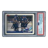 Dale Hawerchuk Signed 1991 Topps #32 Buffalo Sabres Hockey Card PSA/DNA - Sports Integrity