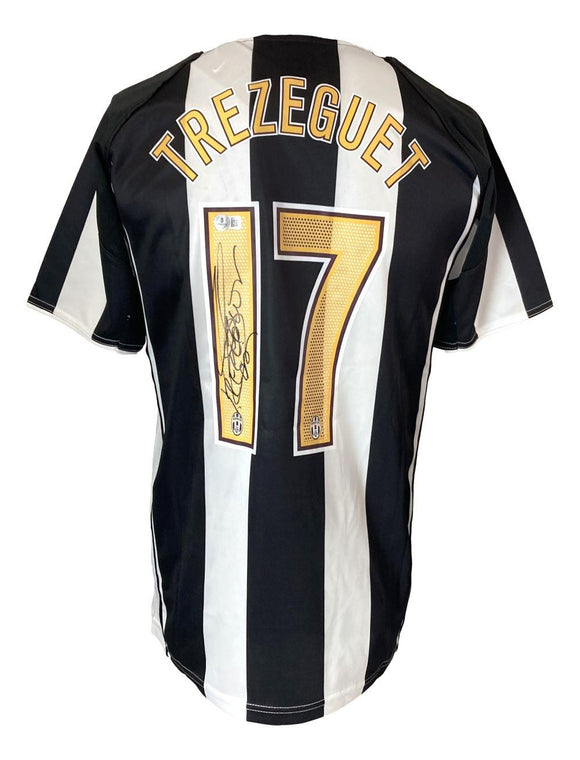 David Trezeguet Signed Juventus Nike Soccer Jersey BAS