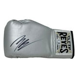 Michael B Jordan "Creed" Signed Silver Left Hand Cleto Reyes Boxing Glove BAS ITP - Sports Integrity