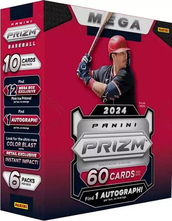 2024 Panini Prizm Baseball Card Mega Box