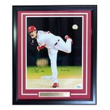 Cole Hamels Signed Framed 16x20 Phillies Vertical Photo 08 WS MVP BAS ITP - Sports Integrity