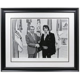 Nixon Elvis The President & the King Framed 16x22 Historical Archive Giclee - Sports Integrity