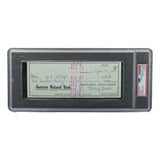 Stan Musial St. Louis Cardinals Signed Bank Check PSA/DNA 85025601 - Sports Integrity