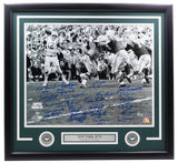 1969 New York Jets 24 Signed Framed 16x20 Super Bowl III Photo Fanatics Steiner