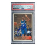 Stephon Marbury Signed 1996 Topps #177 Timberwolves Rookie Card PSA/DNA