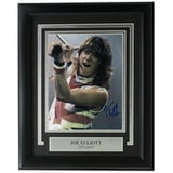 Joe Elliott Signed Framed 8x10 Young Def Leppard Photo JSA ITP