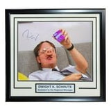 Rainn Wilson Signed Framed 16x20 The Office Dwight Schrute Nerds Photo JSA - Sports Integrity