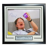 Rainn Wilson Signed Framed 16x20 The Office Dwight Schrute Nerds Photo JSA