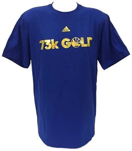 Golden State Warriors ADIDAS Men's 73K Gold T-Shirt Size 2XL - Sports Integrity