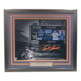 Miguel Cabrera Signed Framed 16x20 Detroit Tigers Scoreboard Photo BAS