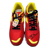 Dolph Lundgren Signed Rocky IV Drago Full Suede Shoes Size 8 PSA Hologram