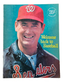 Washington Senators 1969 Official Program Scorecard - Sports Integrity