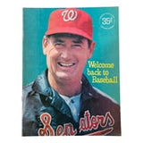 Washington Senators 1969 Official Program Scorecard