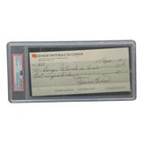 Maurice Richard Signed Montreal Canadiens  Bank Check #607 PSA/DNA