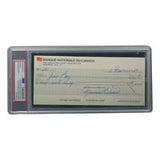 Maurice Richard Signed Montreal Canadiens  Bank Check #41 PSA/DNA