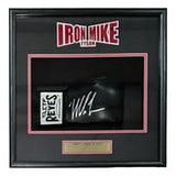 Mike Tyson Signed Black Right Hand Cleto Reyes Boxing Glove Shadowbox JSA ITP