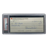 Maurice Richard Signed Montreal Canadiens  Bank Check #95 PSA/DNA