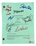 7th Heaven (7) Cast Signed The Tattle Tale Heart Script Jessica Biel & More BAS - Sports Integrity