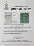 7th Heaven (7) Cast Signed The Tattle Tale Heart Script Jessica Biel & More BAS - Sports Integrity