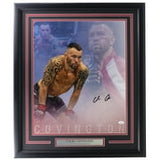 Colby Covington Signed Framed UFC 16x20 Collage Photo JSA ITP