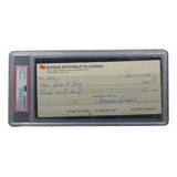 Maurice Richard Signed Montreal Canadiens Bank Check #184 PSA/DNA - Sports Integrity