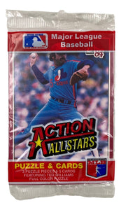 1984 Donruss Action All Stars Puzzle & Card Pack Steve Rogers Mike Schmidt - Sports Integrity