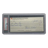 Maurice Richard Signed Montreal Canadiens  Bank Check #46 PSA/DNA