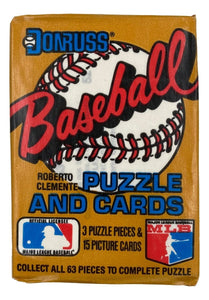 1987 Donruss MLB Baseball 15 Card Wax Pack - Sports Integrity