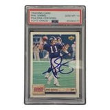 Phil Simms Signed 1992 Upper Deck #561 Giants Trading Card PSA/DNA Gem MT 10 - Sports Integrity