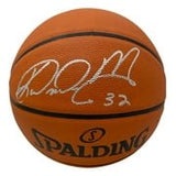 Karl Malone Utah Jazz Signed Spalding I/O NBA Basketball JSA ITP - Sports Integrity