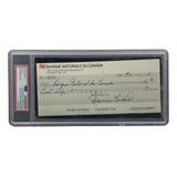 Maurice Richard Signed Montreal Canadiens  Bank Check #634 PSA/DNA