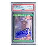 Ken Griffey Jr Signed Mariners 1989 Donruss #3 Rookie Card PSA/DNA Gem MT 10