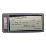 Maurice Richard Signed Montreal Canadiens  Bank Check #235 PSA/DNA