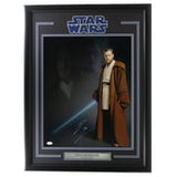 Ewan McGregor Signed Framed 16x20 Star Wars Obi-Wan Kenobi Collage Photo JSA