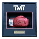 Floyd Mayweather Jr Signed Red Everlast RH Boxing Glove Shadowbox BAS ITP