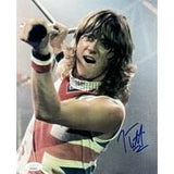 Joe Elliott Signed 8x10 Young Def Leppard Photo JSA ITP - Sports Integrity